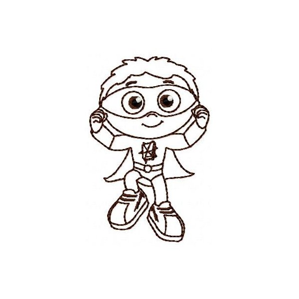Super Why Colorwork 1