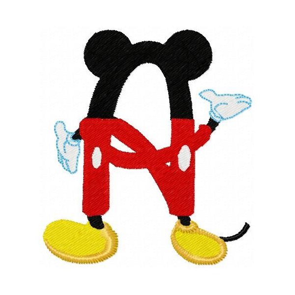 Alfabeto Mickey Mouse